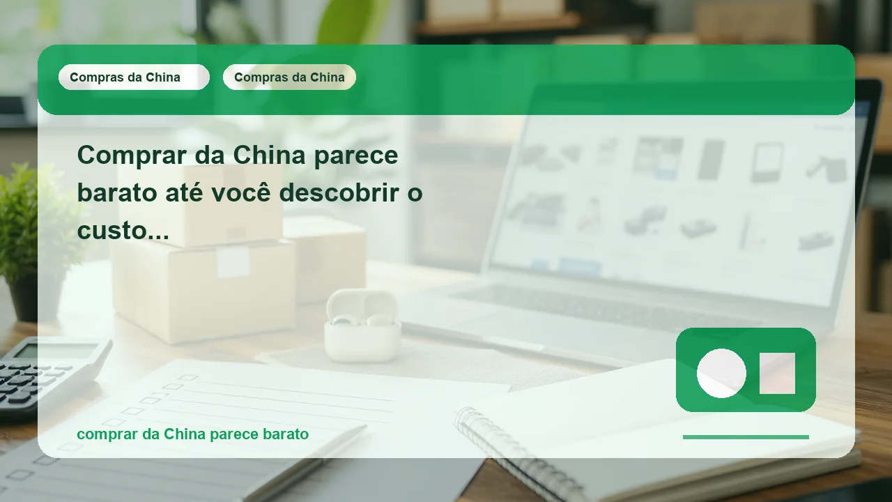planilha simples de custo total usada antes de comprar da China