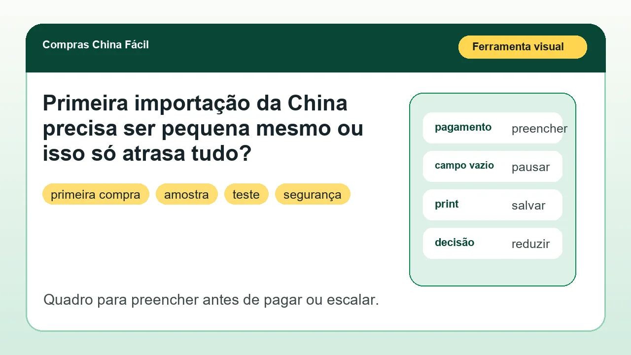 kit eletrônico em revisão antes do pedido